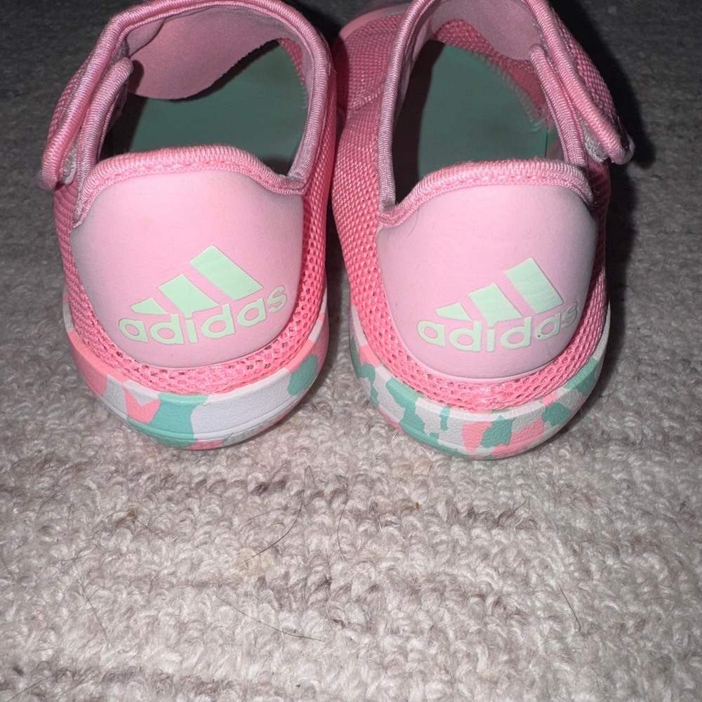 Adidas Altaventure Sport Swim Sandal 'Beam Pink Mint Camo' Size 1 - Picture 4 of 4